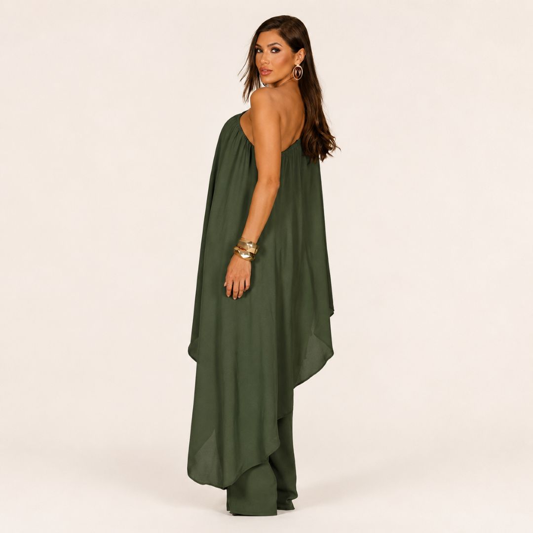 Conjunto Verde Asimétrico