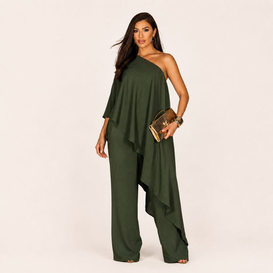 Conjunto Verde Asimétrico